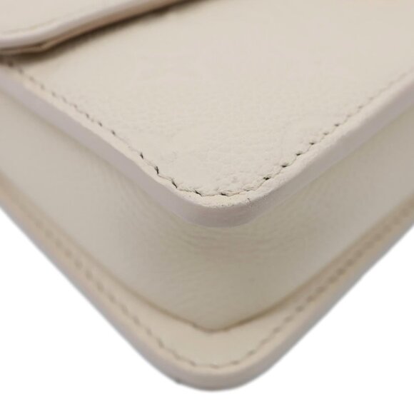Louis Vuitton  Metis Monogram Empreinte Leather Wallet On Chain Cream - Picture 7 of 13